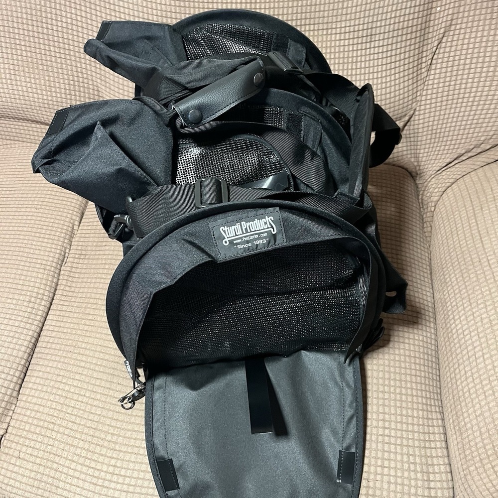 SturdiBag PRO 2.0 Flex height large PET CARRIER HIGH RATED BY PROS. CAT AND DOGS - Picture 6 of 6